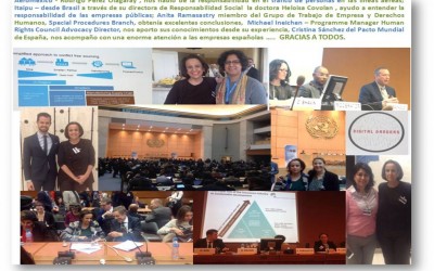 El conocimiento y consultoría de Empresa y Derechos Humanos, avanza día a día.  Across-RSC-Internacional, en el V Foro de Empresa y Derechos Humanos de NNUU.  En primera línea, acompañando a las empresas en este avance.